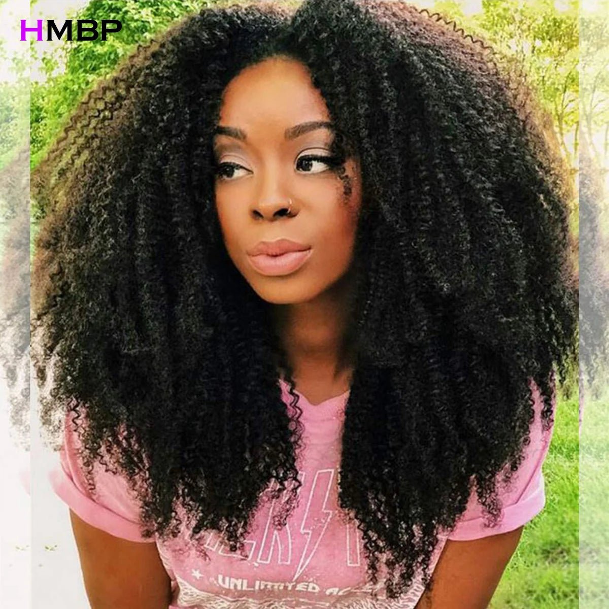 500 Density Glueless Wigs Human Hair Kinky Curly 13x6 Hd Lace Frontal Wig Brazilian 100% Human Hair Preplucked Wigs For Women - MAGUSTA BEAUTY
