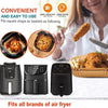 50/100PCS Air Fryer Disposable Paper Square Round Baking Paper Barbecue Plate NonStick Mat Kitchen Oven Oil Absorbing Paper Tool - MAGUSTA BEAUTY