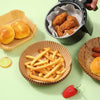 50/100PCS Air Fryer Disposable Paper Square Round Baking Paper Barbecue Plate NonStick Mat Kitchen Oven Oil Absorbing Paper Tool - MAGUSTA BEAUTY