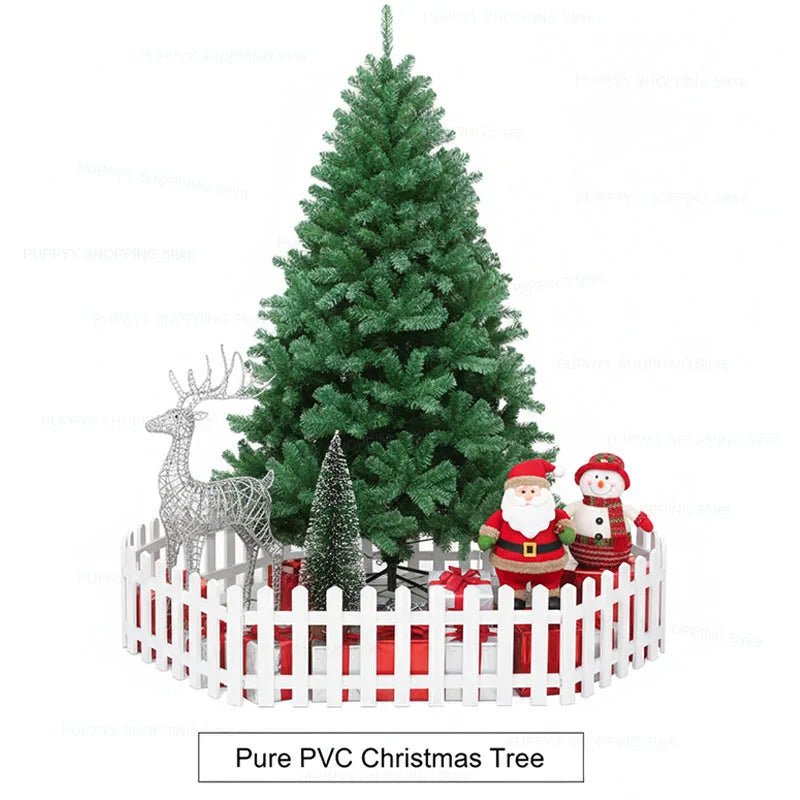 55CM Detachable Christmas Trees, New Year Christmas Tree Decorations, Artificial PVC Home Party Garden Decoration Xmas Tree - MAGUSTA BEAUTY