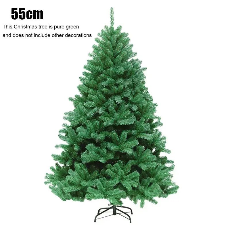 55CM Detachable Christmas Trees, New Year Christmas Tree Decorations, Artificial PVC Home Party Garden Decoration Xmas Tree - MAGUSTA BEAUTY