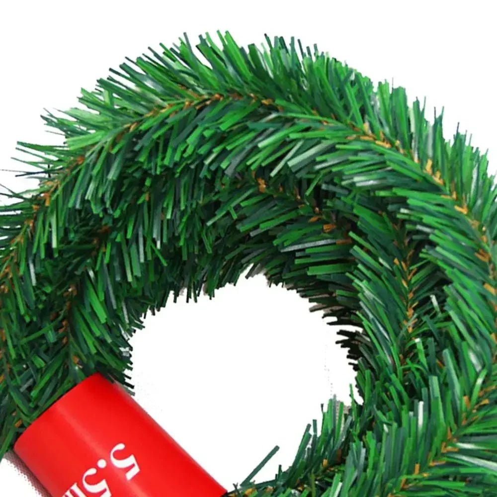 5.5m Rattan Artificial Pine Fir Wreath Christmas Tree Decoration Garland Rative Green Christmas Xmas Decor Fake Plants - MAGUSTA BEAUTY