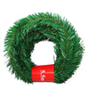 5.5m Rattan Artificial Pine Fir Wreath Christmas Tree Decoration Garland Rative Green Christmas Xmas Decor Fake Plants - MAGUSTA BEAUTY