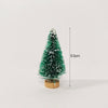 5/8pcs Mini Christmas Trees Small Artificial Christmas Tree Ornament Cedar Pine Sisal Tabletop Merry Christmas Party Decoration - MAGUSTA BEAUTY