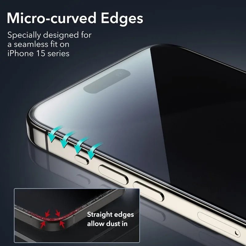 5PCS Anti-Spy Glass For iPhone 16 15 14 13 12 11 Pro Max Privacy Screen Protectors For iPhone X XS XR 7 8 Plus SE Tempered Glass - MAGUSTA BEAUTY