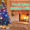 6 ft Pre - Lit Optical Fiber Christmas Artificial Tree, RGB Color Changing LED Lights, Snowflakes & Top Star, Fake Xmas Tree. - MAGUSTA BEAUTY