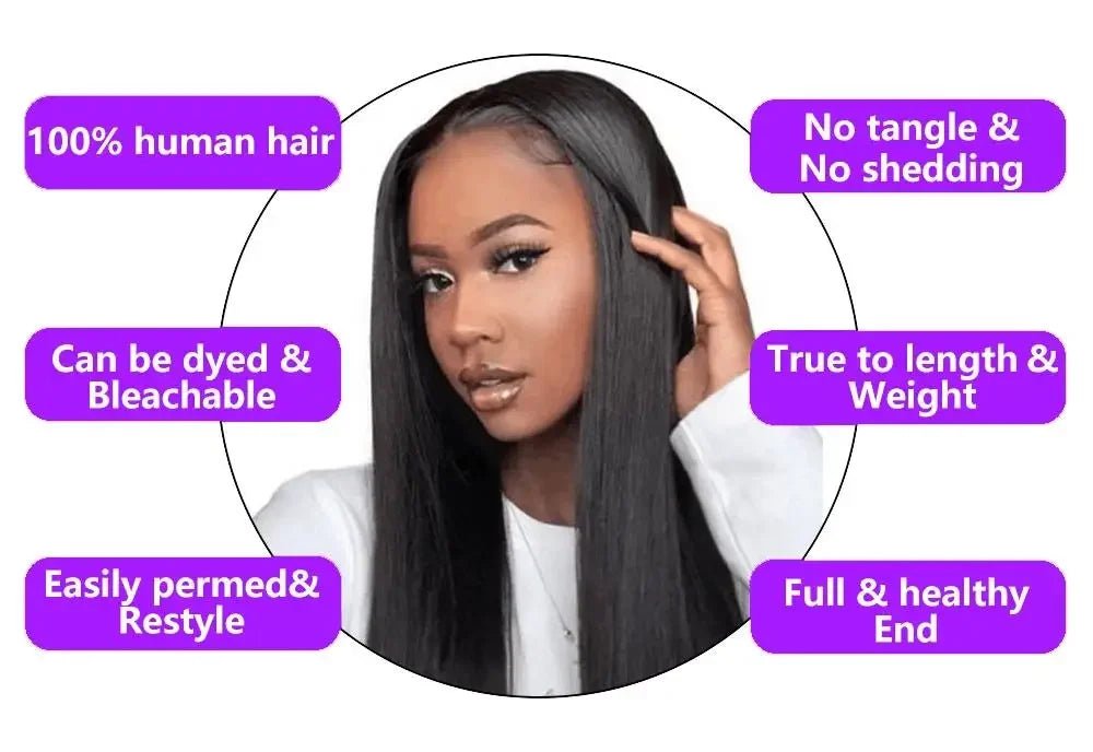 613 Blonde Body Wave Hair Wig Pre Plucked 16-36 Inch 100% Human Hair Wig 13x4 13x6 HD Lace Frontal Wigs 180 200 Density - MAGUSTA BEAUTY
