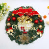 6/7FT Realistic Green Artificial Christmas Tree,Unlit,Decorated with Natural Pinecones & Holly Berries, Quick Setup,Metal Stand - MAGUSTA BEAUTY