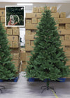 6FT Artificial Christmas Tree Green Christmas Tree Home Christmas Atmosphere Decoration Supplie - MAGUSTA BEAUTY