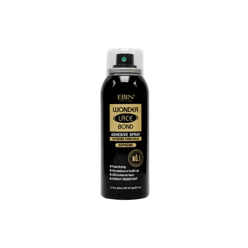 Ebin New York Wonder Lace Bond Adhesive Melting Spray Extreme Firm Hold Supreme – Maximaler Halt, perfekt für den täglichen Gebrauch
