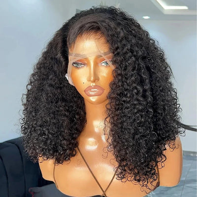 Deep Wave 13x4 Lace Front Perücken Kurze Bob Perücke Brasilianisches Echthaar Vorgezupft mit Babyhaar Natürliche 4x4 Verschluss Bob Perücken