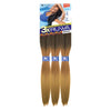 Sensationnel XPRESSION 3X Ruwa Synthetic Hair Braids Pre-Stretched Braid 24" - Lightweight, Easy to Install