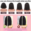 Deep Wave 13x4 Lace Front Wigs Short Bob Wig Brazilian Virgin Human Hair Pre Plucked With Baby Hair Natural 4x4 Closure Bob Wigs