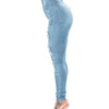 2023 Autumn High Waist Ripped Jeans For Women Fashion Stretch Skinny Denim Pencil Pants Casual Slim Trousers S-3XL