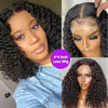 13x4 Kurze Bob Perücke Echthaar Deep Wave 100% Brasilianische Lockige Echthaar Perücken Transparente Spitze Front Perücken Für Frauen Vorgezupft