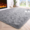 Flauschiger Teppich für das Schlafzimmer, zottelige, flauschige Teppiche für das Schlafzimmer, dicke schwarze Teppiche für das Wohnzimmer, Teppiche für Mädchen und Jungen