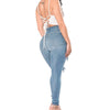 2023 Autumn High Waist Ripped Jeans For Women Fashion Stretch Skinny Denim Pencil Pants Casual Slim Trousers S-3XL