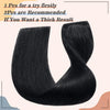 100% Brazilian Clips In One Piece Hair Extension Natural Straight Remy Human Hair  Invisible Seamless Clip in Straight One Piece