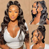 250 Dichte Invisi Kordelzug Eng anliegend 360 HD Voll-Spitzen-Frontal-Perücken 30 Zoll Body Wave Lace Front Echthaarperücke Kleberlose Perücke