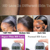 250 Density Invisi Strap 360 Full Lace Glueless Wig Invisible Drawstring Frontal Wig 30 Inch straight Lace Front Wig Human Hair