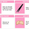 GOIPLE Melting Spray Glue for Lace Front Extra Hold Wig Adhesive Bond Tool and Remover Slick Hair Wax Stick Edge Control Gel Kit