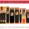 Sensationnel African Collection Braids 6X X-Pression Pre-Stretched Braid 58" - Lightweight, Long-Lasting