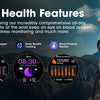 Karchilor Smartwatches für Herren 2025 Smartwatch für Damen Bluetooth Anruf 1.85 High-Definition Bildschirm Fitness Sport Wasserdicht