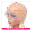 13x4 13x6 360 HD Transparent 613 Lace Frontal Wig Honey Blonde Color Brazilian Raw Body Wave Lace Front Human Hair Wig For Women