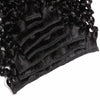 Afro Human Hair Clip In Extensions 100% Human Hair Natural Extensions Remy Brazilian Seamless Clip In Human Hair Weave For Women
