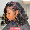 Short Bob Wig Body Wave 13x4 Glueless Wig Human Hair Brazilian Ready To Wear 4x4 Lace Frontal Closure Wig for Women Preplucked