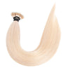 50Pcs Nano Ring Human Hair Extensions Straight Remy Micro Beads Ring Hair Extension 0.5g/0.8g/1g/Strand 12-26Inch Natural Color