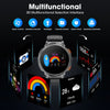 Karchilor Smartwatches für Herren 2025 Smartwatch für Damen Bluetooth Anruf 1.85 High-Definition Bildschirm Fitness Sport Wasserdicht
