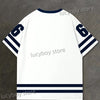 Mens 3D Numbers Printed Short Sleeve T Shirt Man V Neck Sportwear Brooklyn Racing Football Tee Vintage Casual Tops Men Clothes