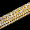 Hip Hop Jewelry 1 Row Iced Out Tennis Chain Bling CZ Men Diamond Cubic Zirconia Choker Necklace Women Drop Shipping