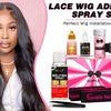 GOIPLE Melting Spray Glue for Lace Front Extra Hold Wig Adhesive Bond Tool and Remover Slick Hair Wax Stick Edge Control Gel Kit