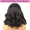 13x4 Lace Frontal Perücke Echthaar Kurze Bob Perücke Body Wave 4x4 HD Lace Front Verschluss Perücke Brasilianisches unbehandeltes Haar Natur Schwarz Farbe