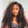 30 Inch 13x4 Kinky Curly Lace Front Wigs Human Hair Pre Plucked 13x6 Transparent Lace Jerry Curly Wig For Women With Baby Hair