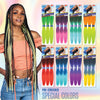 Sensationnel XPRESSION 3X Ruwa Synthetic Hair Braids Pre-Stretched Braid 24" - Lightweight, Easy to Install