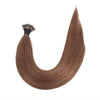 50Pcs Nano Ring Human Hair Extensions Straight Remy Micro Beads Ring Hair Extension 0.5g/0.8g/1g/Strand 12-26Inch Natural Color