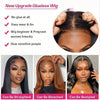 Wear And Go Glueless Pre Cut Wigs Human Hair Straight Lace Front Wigs Human Hair 13x4/13x6/5x5 Glueless Wear To Go Natural Black