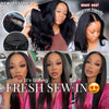 UNice Hair Yaki Straight V Part Wig 100% Human Hair V Shaped Wig Upgrade U Part Wig No Sew In Clip In Half Wig Read To Wear Go
