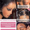 Loose Deep Wave 13x6 HD Lace Frontal Human Hair Wigs Brazilian Curly Wigs 13x4 Human Hair Lace Front Wig Preplucked Remy Hair