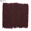 18"Synthetic Faux Locs Crochet Braids Hair Knotless Dreadlocks Straight Gypsy Locs Hair Ombre Braiding Hair Extensions For Women