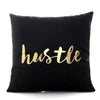 Golden Pineapple & Love  Cushion Decorative Pillows Brozing Gold Pillowcase Home Decor Sofa Throw  Pillows 45*45cm Almofada Luxo