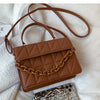 Trendy Plaid Women Shoulder Bag Fashion Chain Crossbody Bags Brand Designer Handbags and Purses Small Flap Top Handle Bags