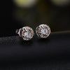 Hot trend 925 sterling Silver crystal pendant necklace earring ring for women Fashion Party wedding accessories Gift Jewelry set