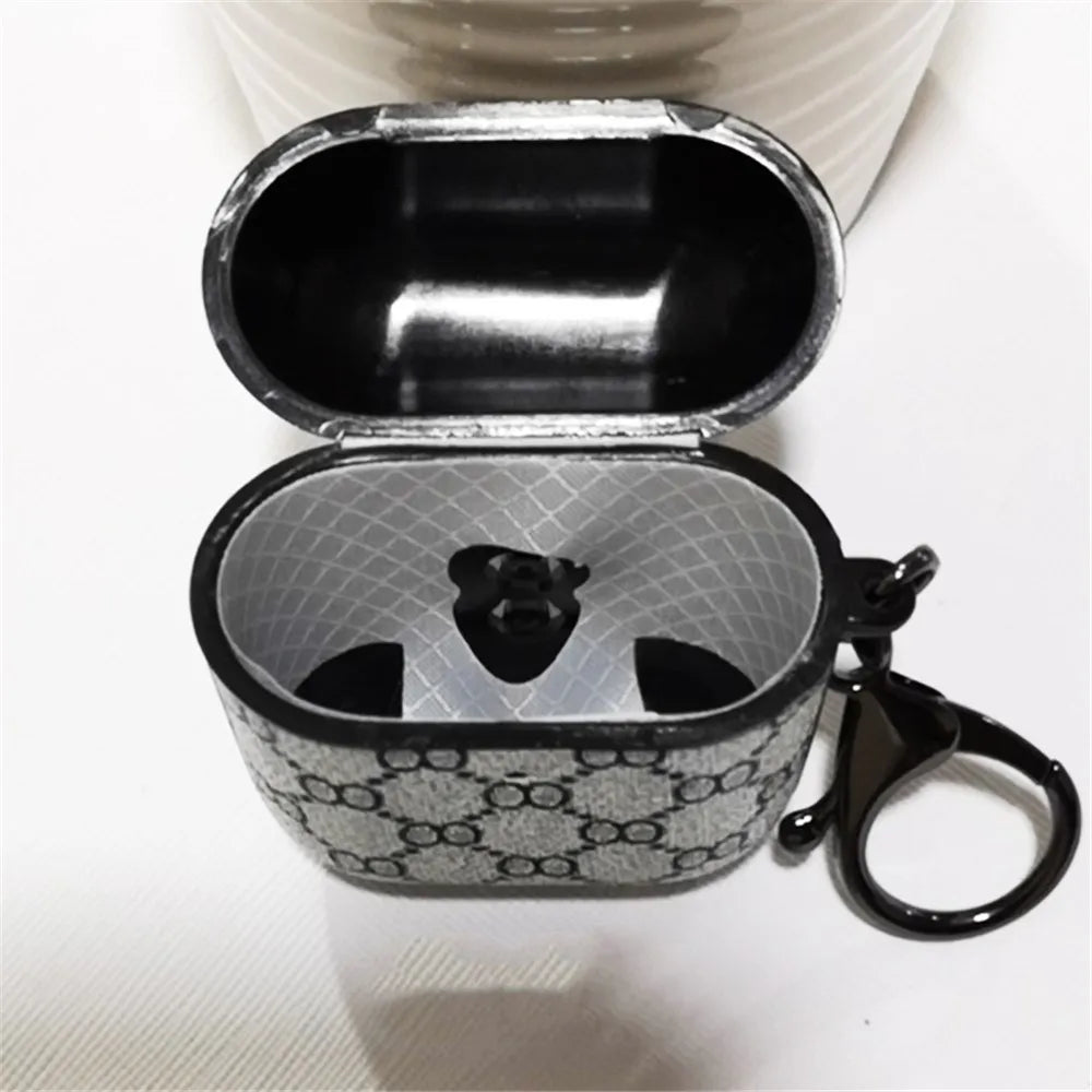Luxury Cover for Airpods 3 Pro 2 1 Earphone Bag Protective Case Air Pod Box with Keychain for Airpods Pro Cases