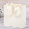 100pcs Custom LOGO Shopping bags High quality thick Paper Tote bags  for  Jewelry bag
