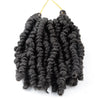 Bob Spring Twist Hair Vorgeflochtene Häkelzöpfe 6 Zoll Synthetisches kurzes Passion Twist Haar vorgeflochten von Flyteng