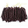 Bob Spring Twist Hair Vorgeflochtene Häkelzöpfe 6 Zoll Synthetisches kurzes Passion Twist Haar vorgeflochten von Flyteng